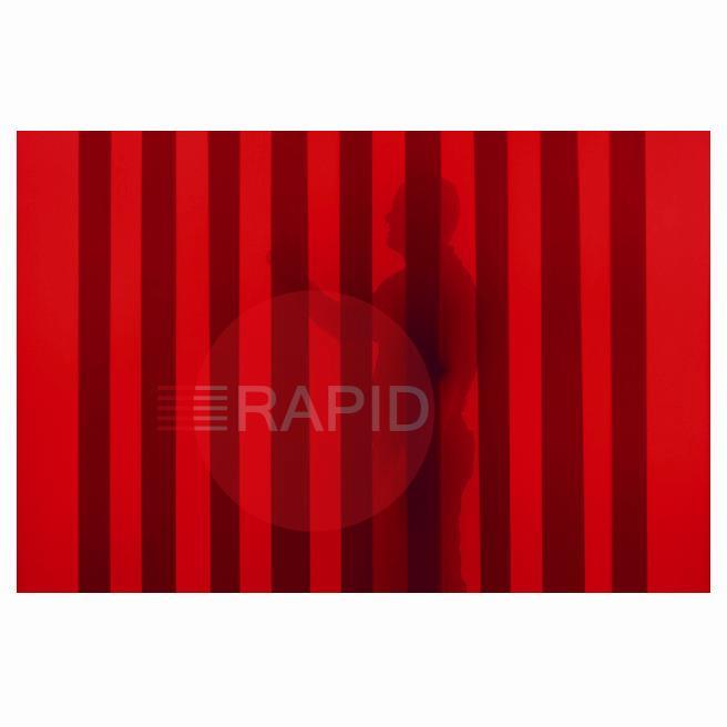 27.55.32.10  CEPRO Orange-CE Folding Strip Set - 300mm Wide x 2mm Thickness (Price Per Square Metre) for Suspension Accordion System