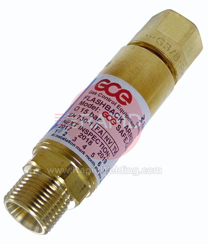H1133  Oxy Flash Arrestor - Reg Mounted G3/8