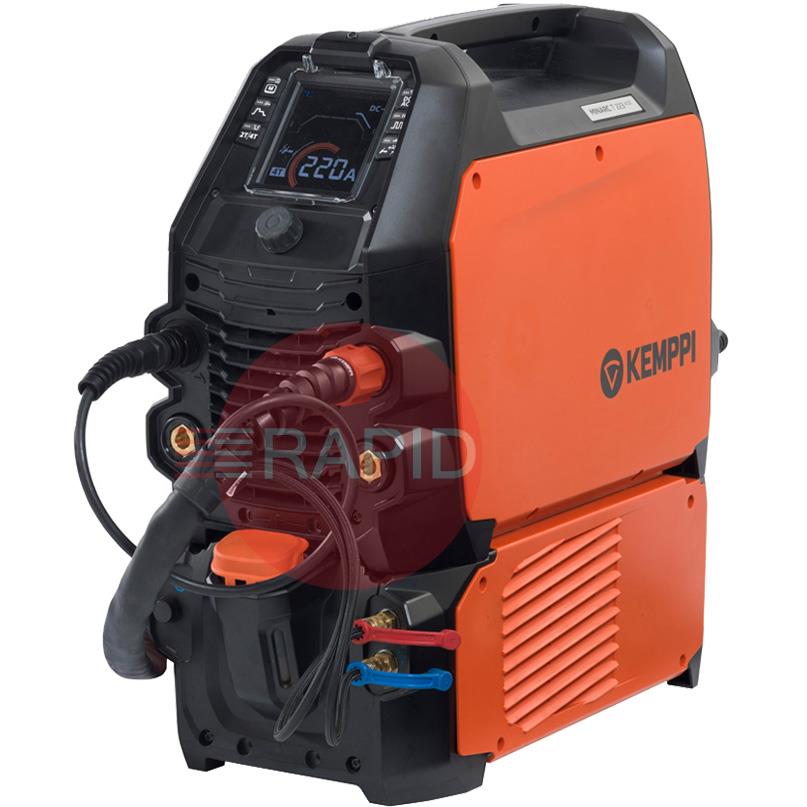 P23T355W4  Kemppi Minarc T 223 AC/DC GM TIG Welder Water Cooled Package, with TX 355W 4m Torch - 110/240v, 1ph