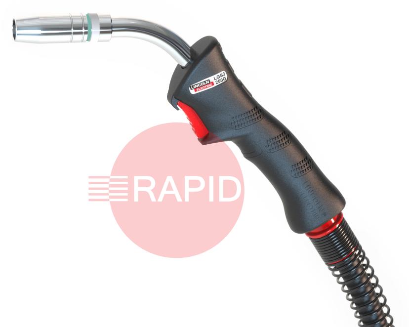 W10430-25  Lincoln LGS3-250G Air Cooled 230A MIG Torch