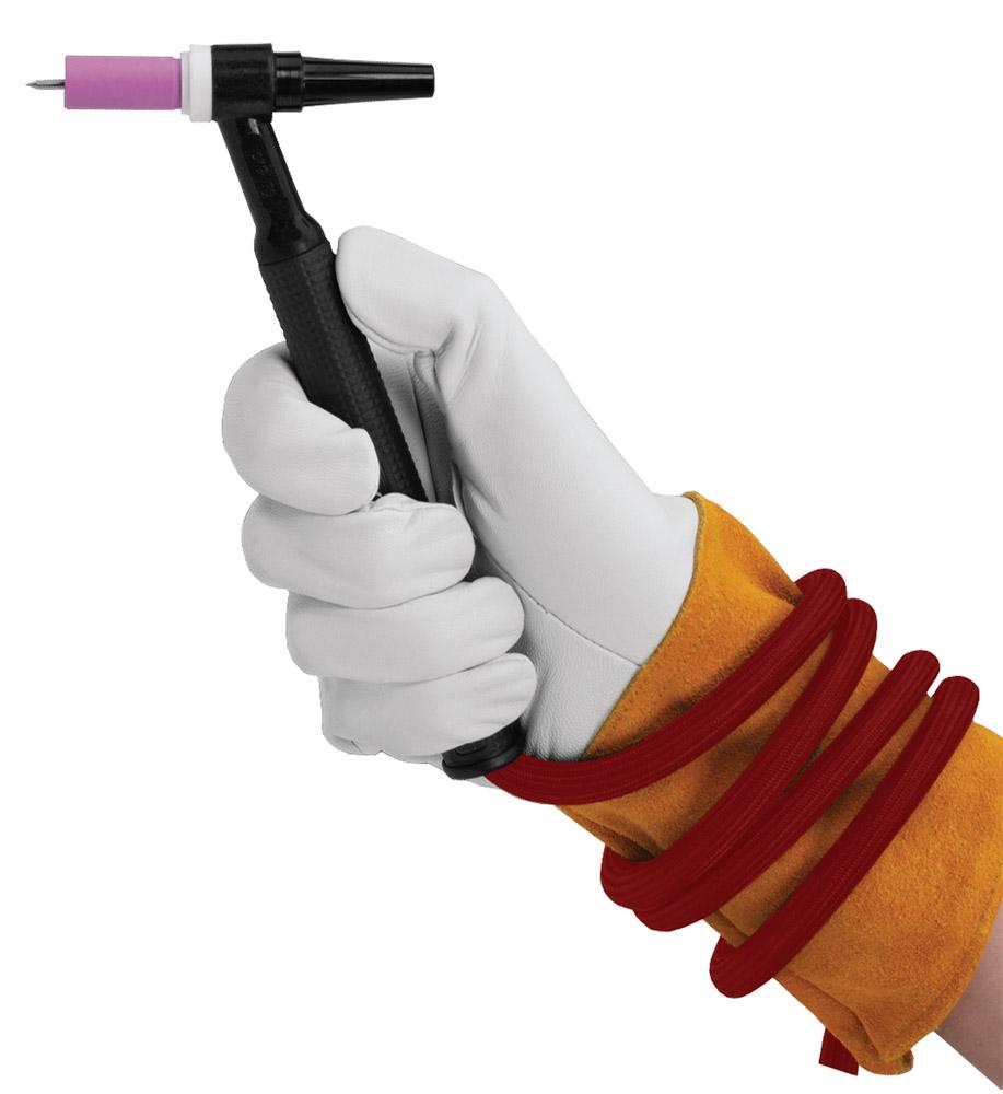 CK-CK2425RSFFX  CK24 Flex Head Gas-Cooled 80 Amp TIG Torch with 1pc 8m Superflex Cable, G3/8